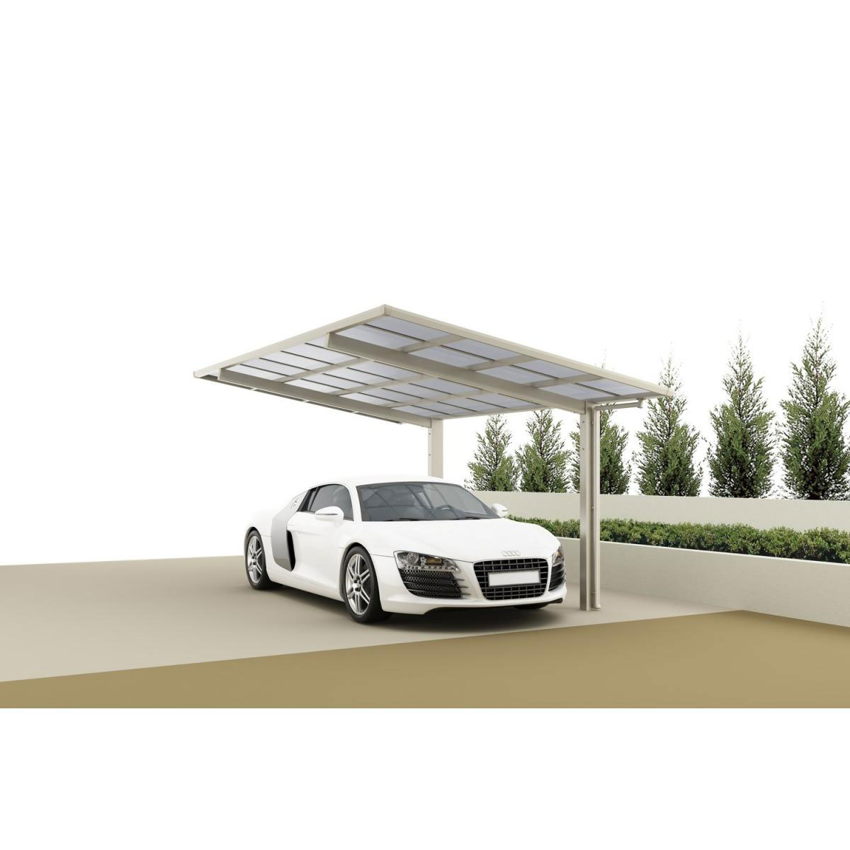 Ximax Carport Alu Linea 80 Edelstahl-LookSL Bild 2