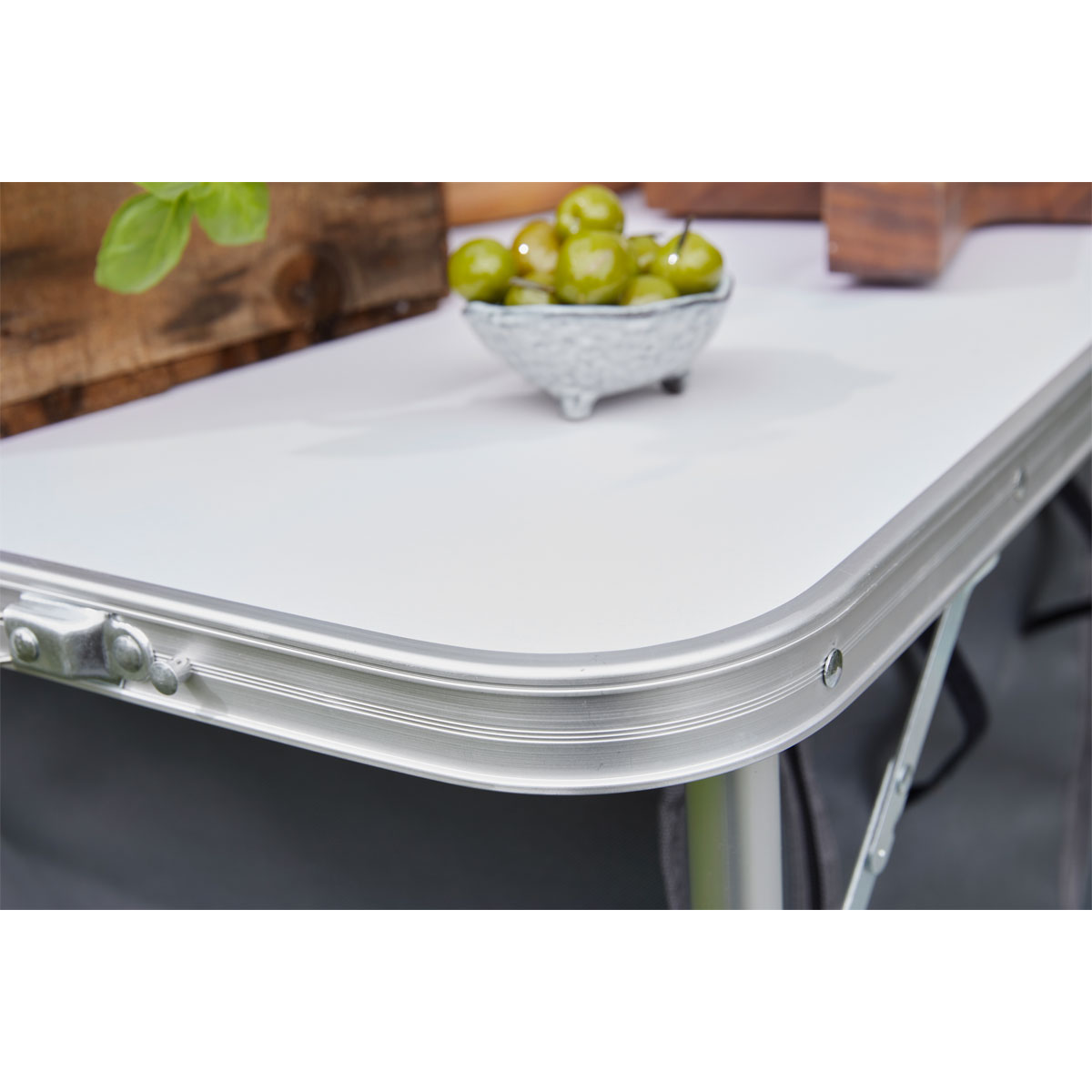 Haveson Camping-Tisch mit Ablagefächern Bild 10