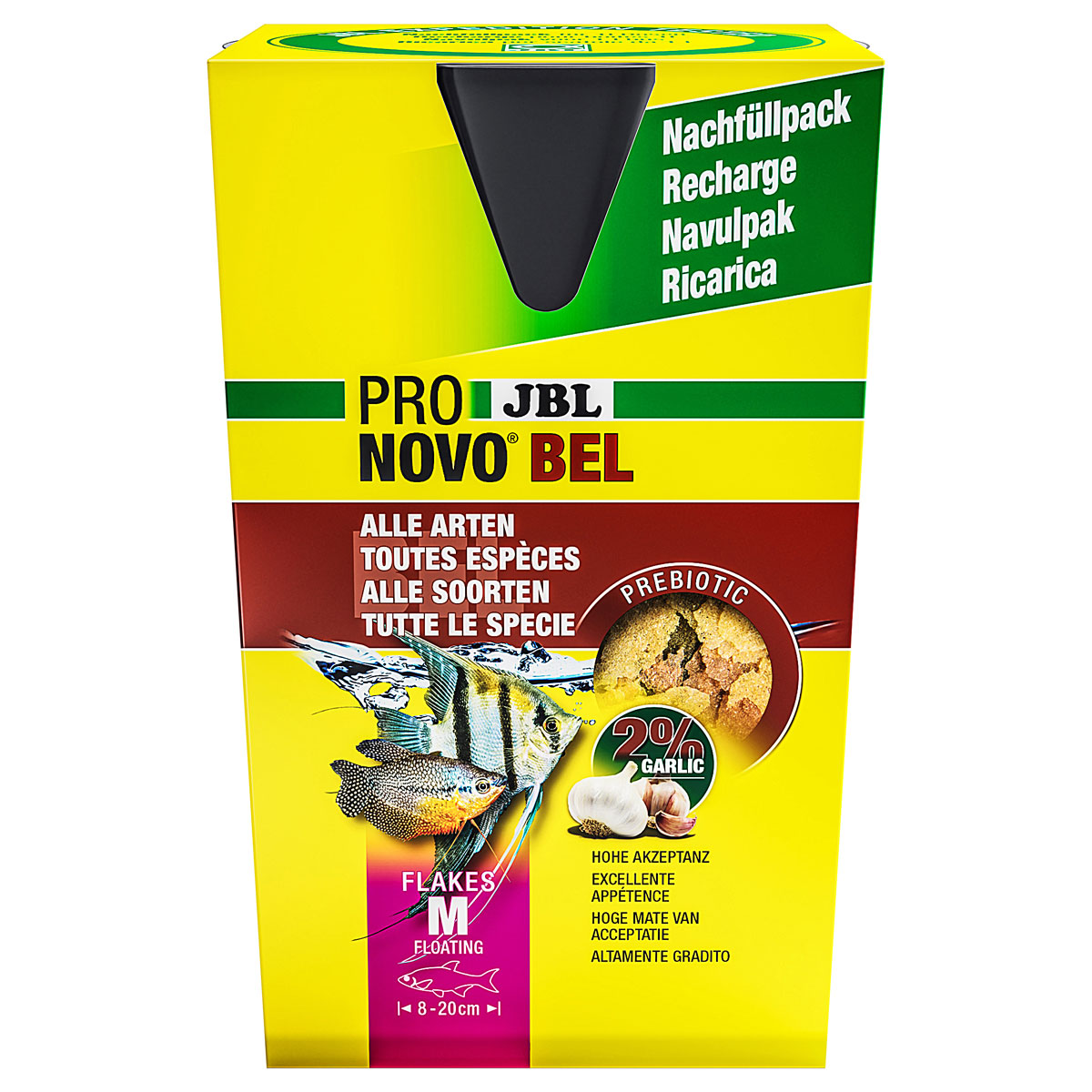 Fischfutter PRONOVO BEL FLAKES M 750 ml Bild 1