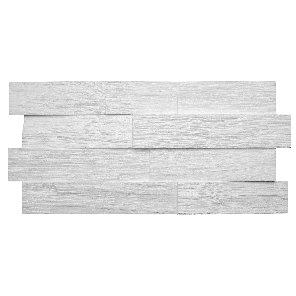 Creativpaneel Wood weiß 0,5 m² Bild 1