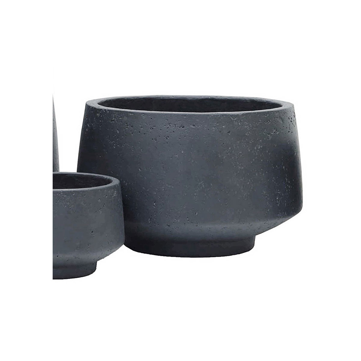 Haveson Pflanztopf PORES LxBxH 41 x 41 x 26 cm anthrazit Bild 2