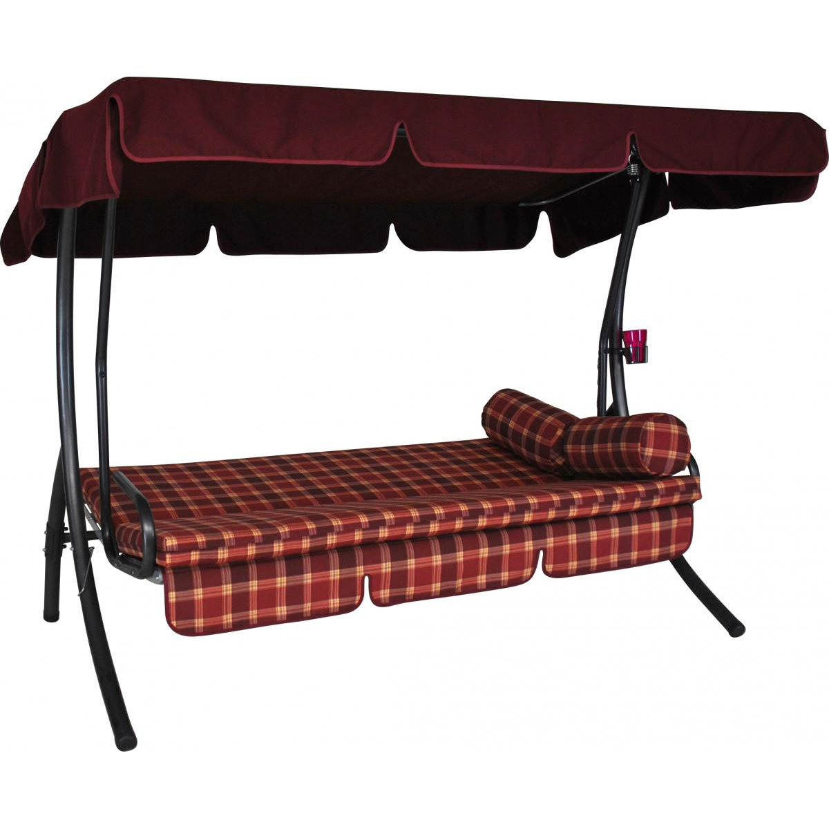 Angerer Freizeitmöbel GmbH Hollywoodschaukel „Trend Rio“, bordeaux Bild 2