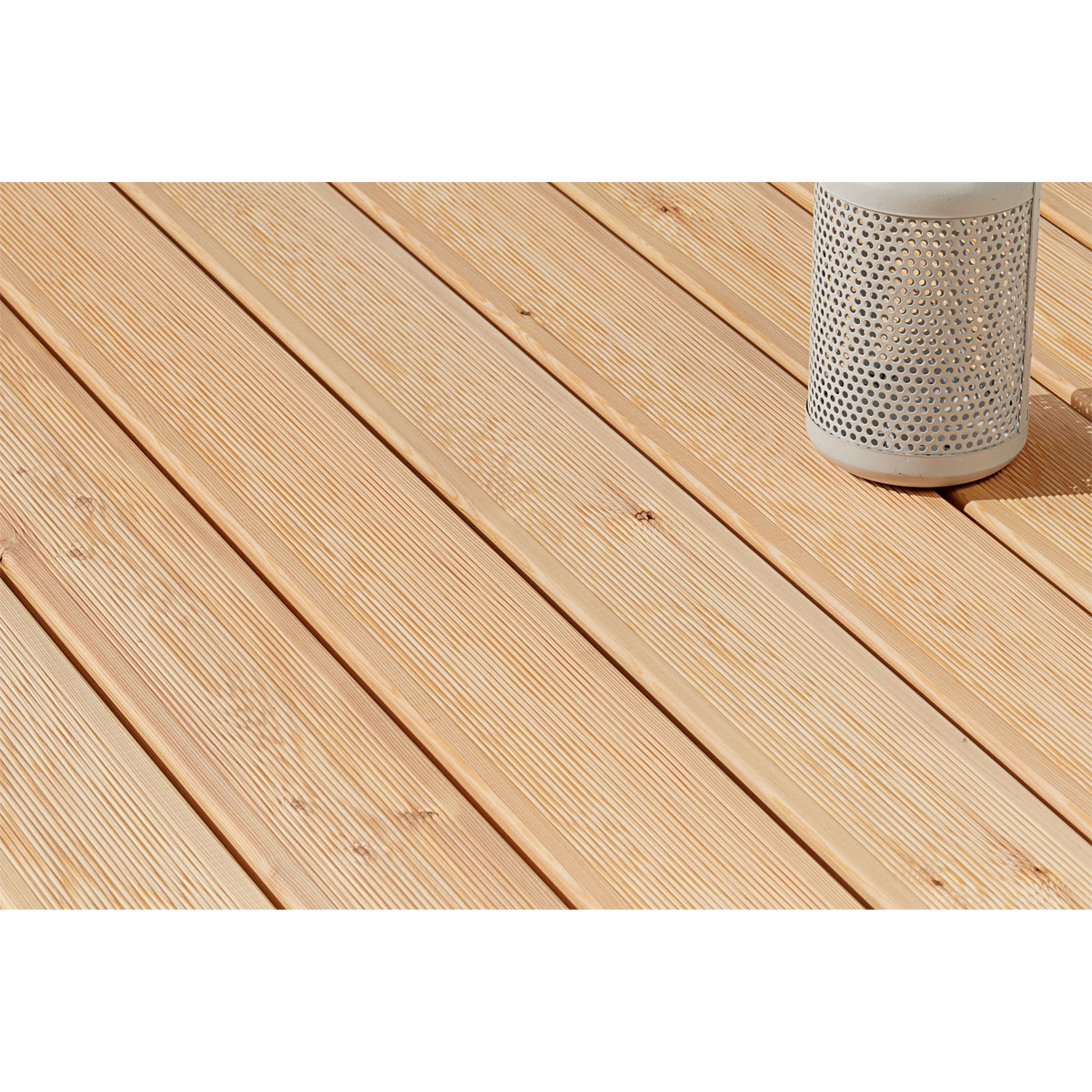 Lärche-Terrassendiele 200 x 14,3 x 2,4 cm Bild 4