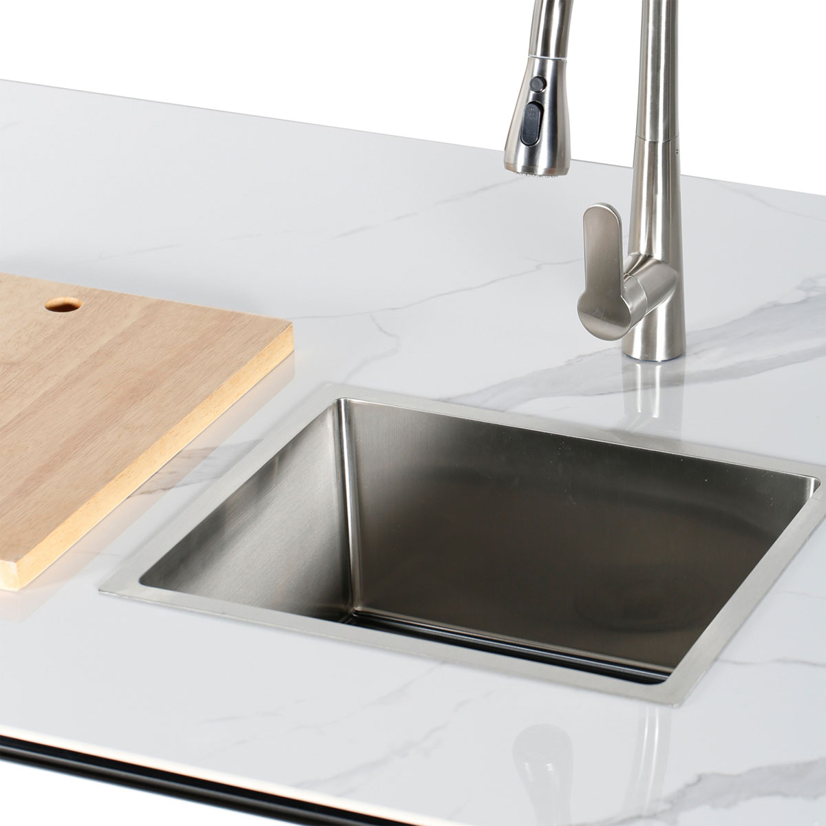 Buschbeck Outdoorküche Sheffield 253x110x143cm Keramikverkleidung weiß Bild 8