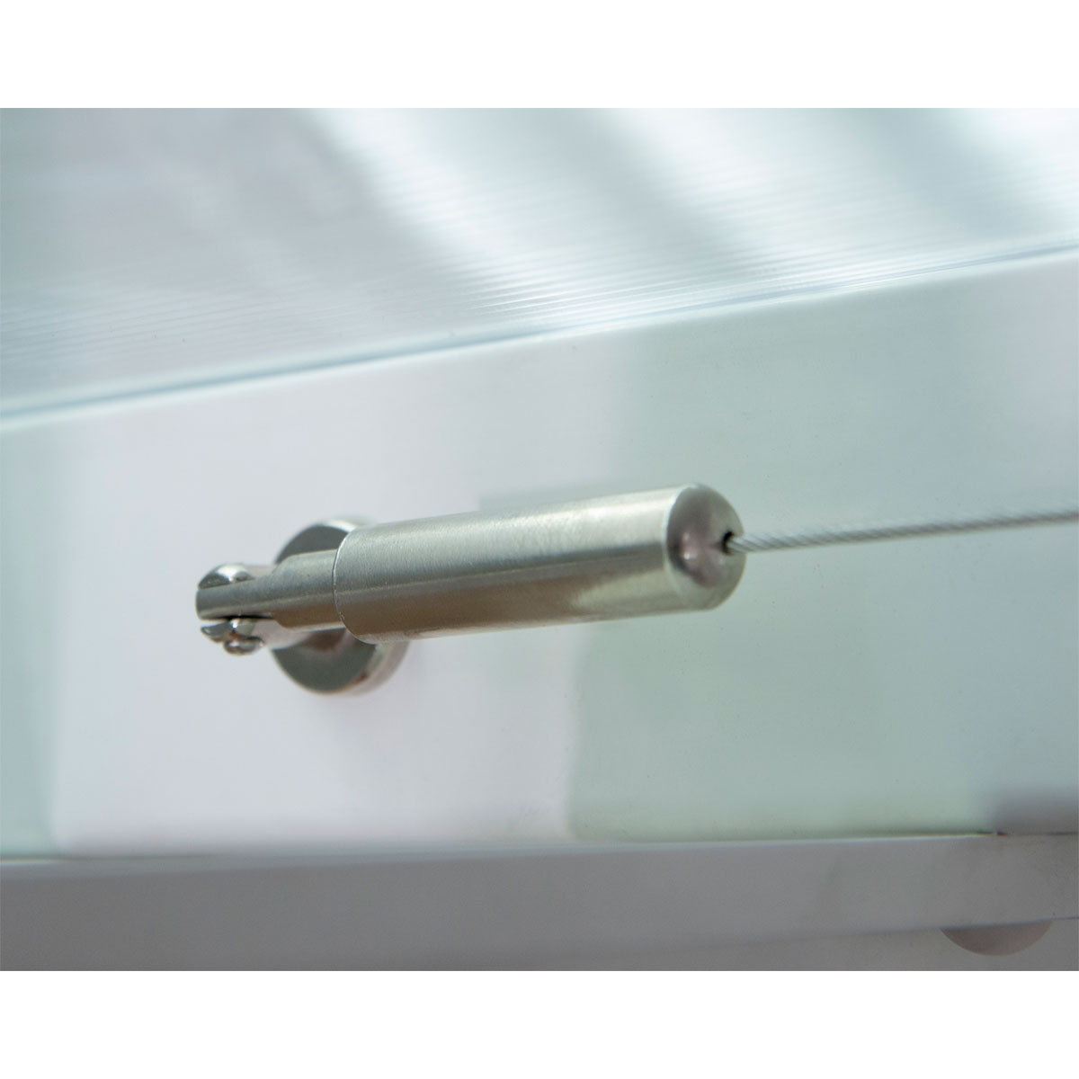 Palram Canopia Terassenüberdachung Jalousien 3x4,3 m weiß Bild 3