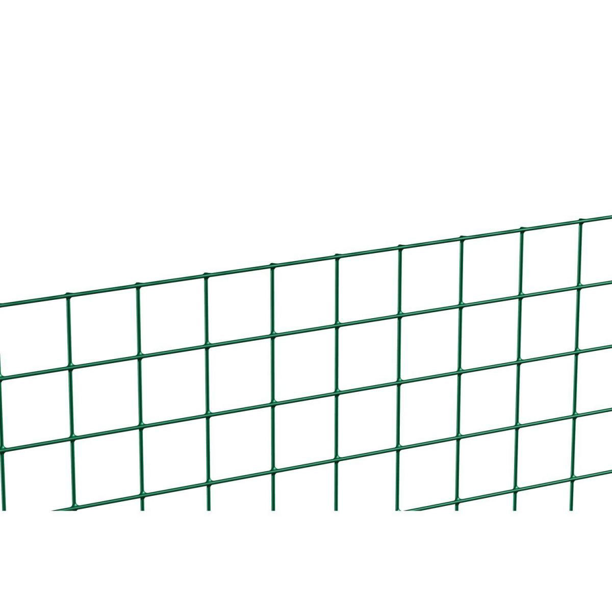GAH Alberts Schweißgitter grün Länge 5 Meter Höhe 100 cm Masche 12,7 x 12,7 mm