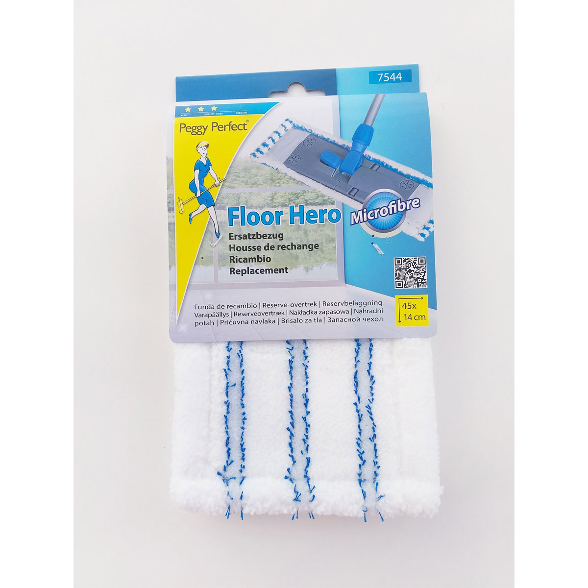 Peggy-Perfect Ersatz-Bodenwischer Floor Hero Mikrofaser