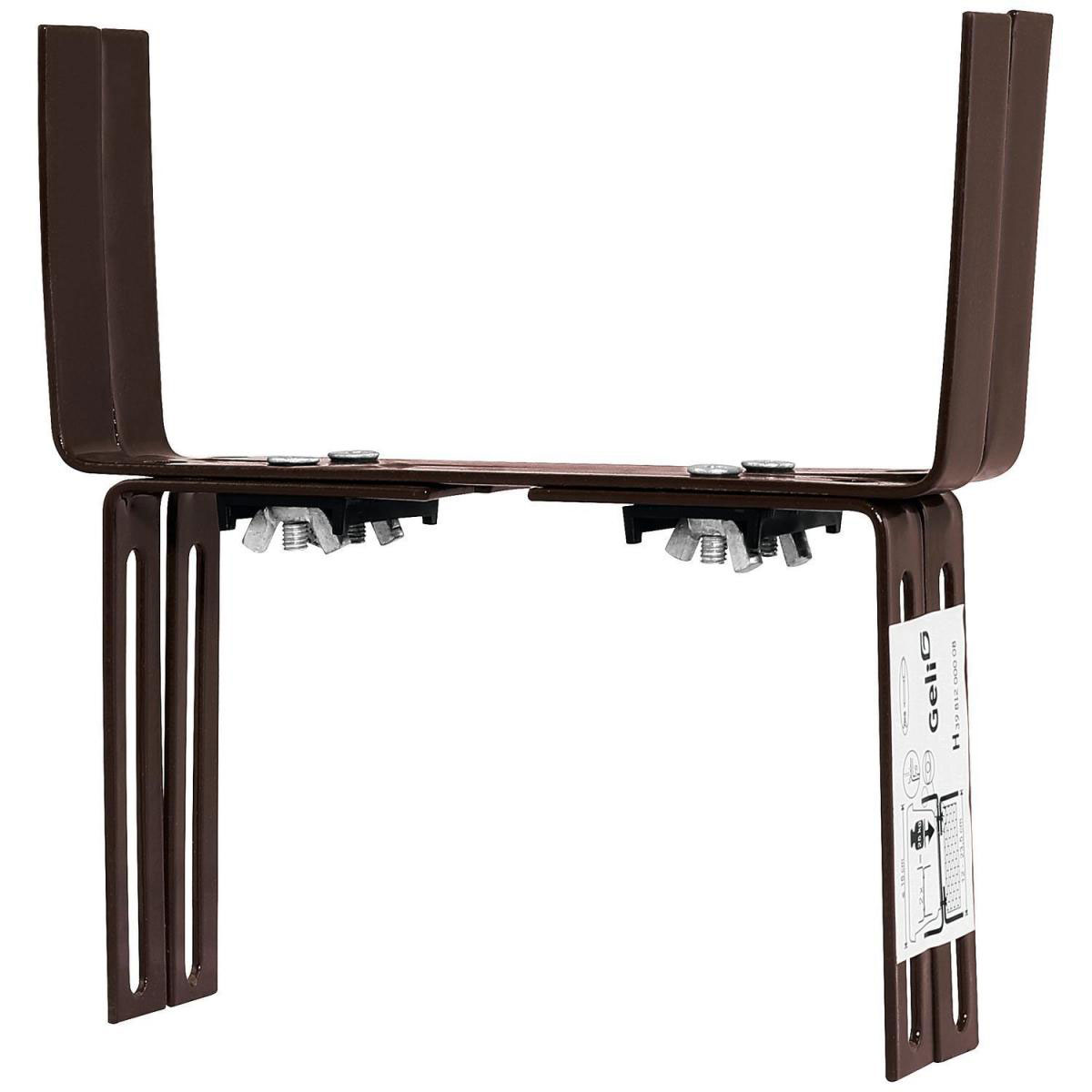 Geli Blumenkastenhalter Typ H braun