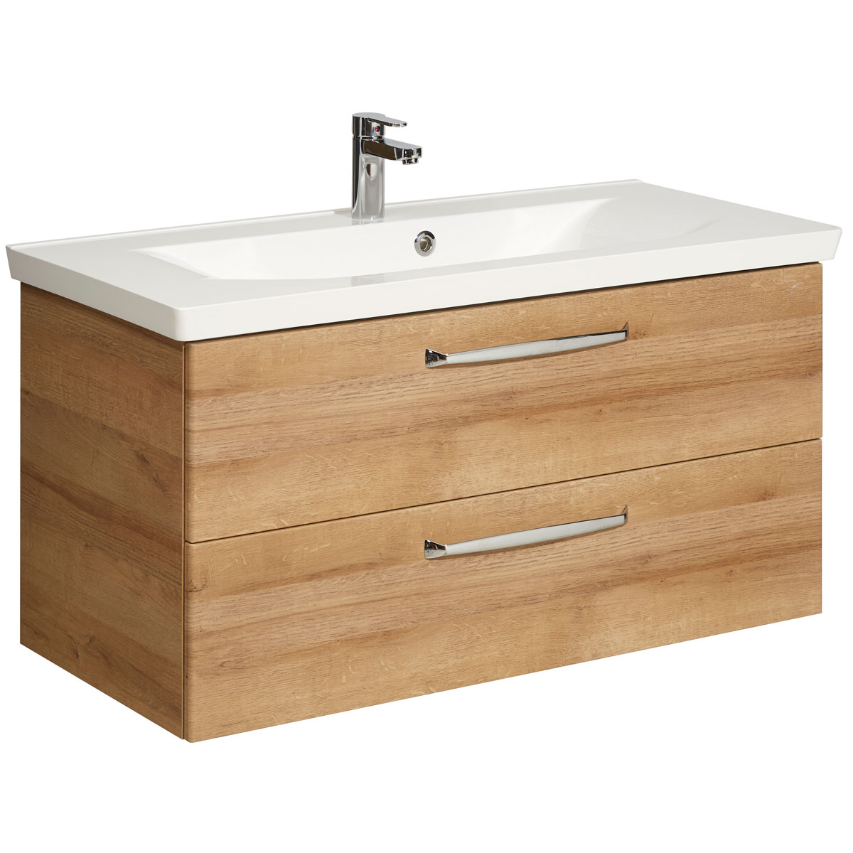 Pelipal Waschtischunterschrank Trentino Eiche 105 x 51 x 49 cm