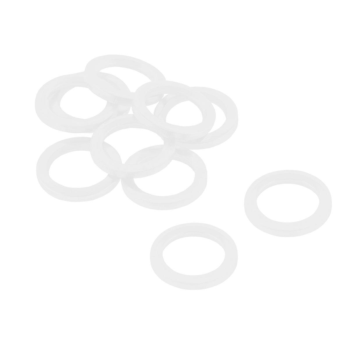 Suki Türbandring Kunststoff Durchmesser 11x Durchmesser 16 x 2 cm 12 Stück Bild 3