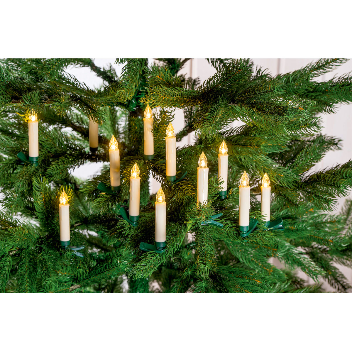Ambientis LED-Baumkerzen-Set kabellos 10 Stück für Außen Bild 4