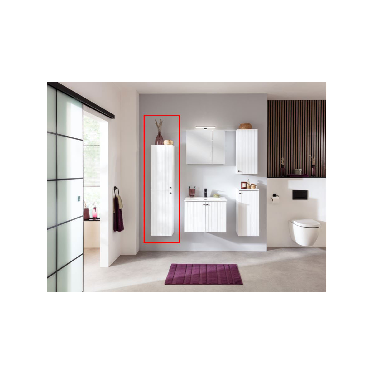 Badmöbel-Set Piet, nur Hochschrank, 1 tlg.  Bild 2