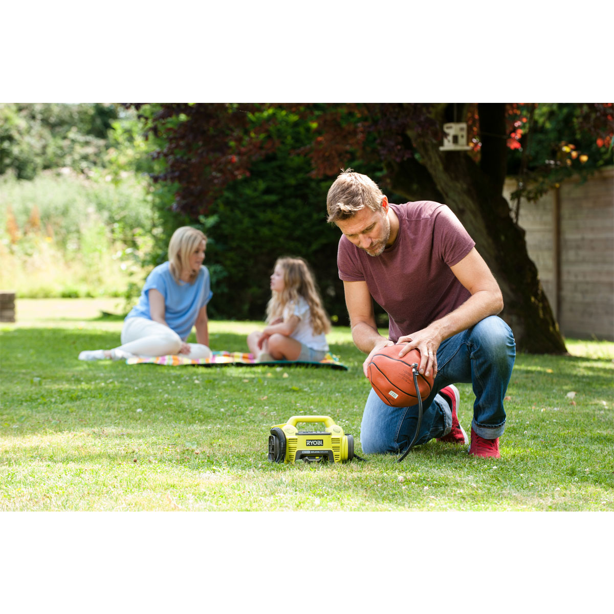 Ryobi  Akku-Kompressor R18I-0 ohne Akku und Ladegerät Bild 3