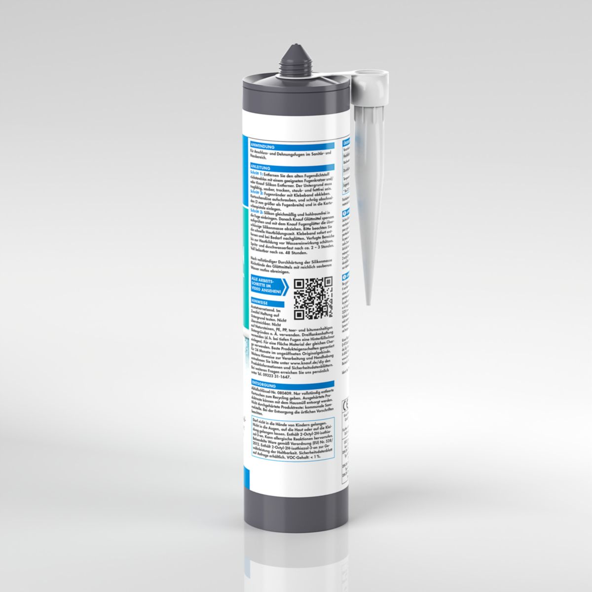 Knauf Express Silikon weiss 300 ml Bild 2