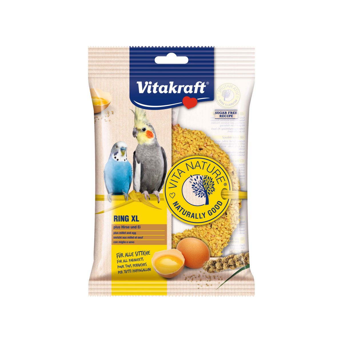 Vitakraft  Ring VitaNature XL mit Ei Sittiche Bild 2