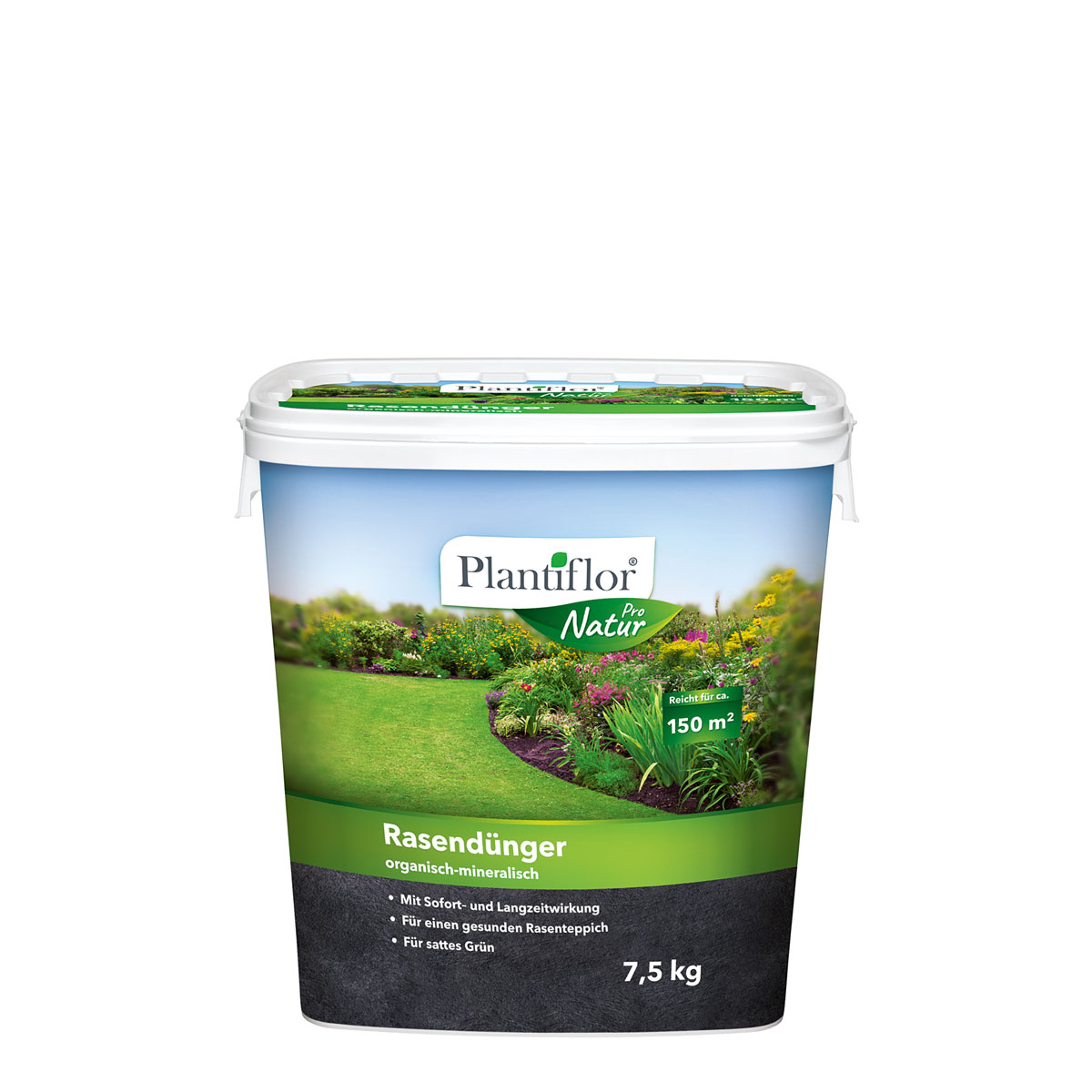Plantiflor Rasendünger organisch-min 7,5 kg
