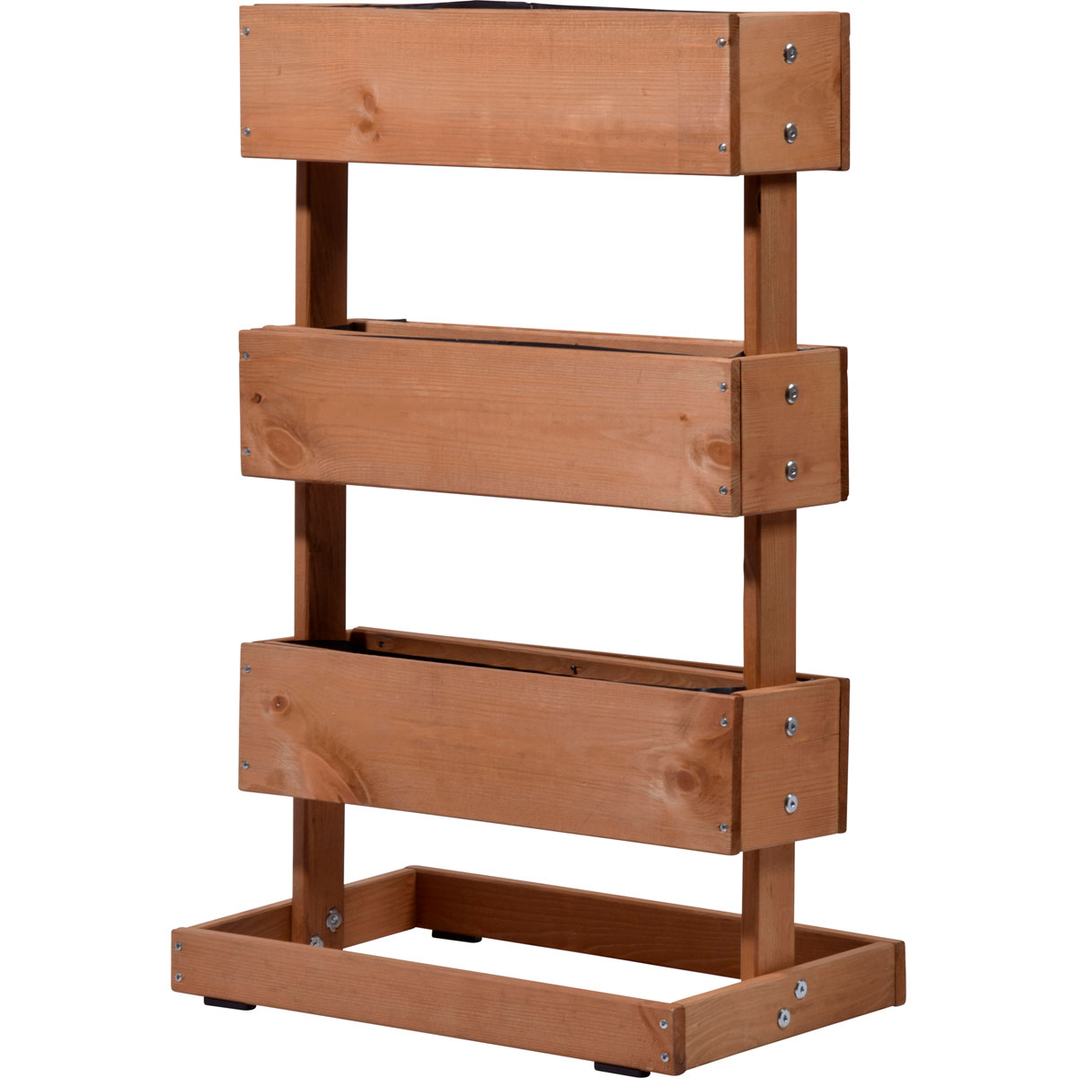 dobar Vertikalbeet 49,5 x 78 x 30 cm braun
