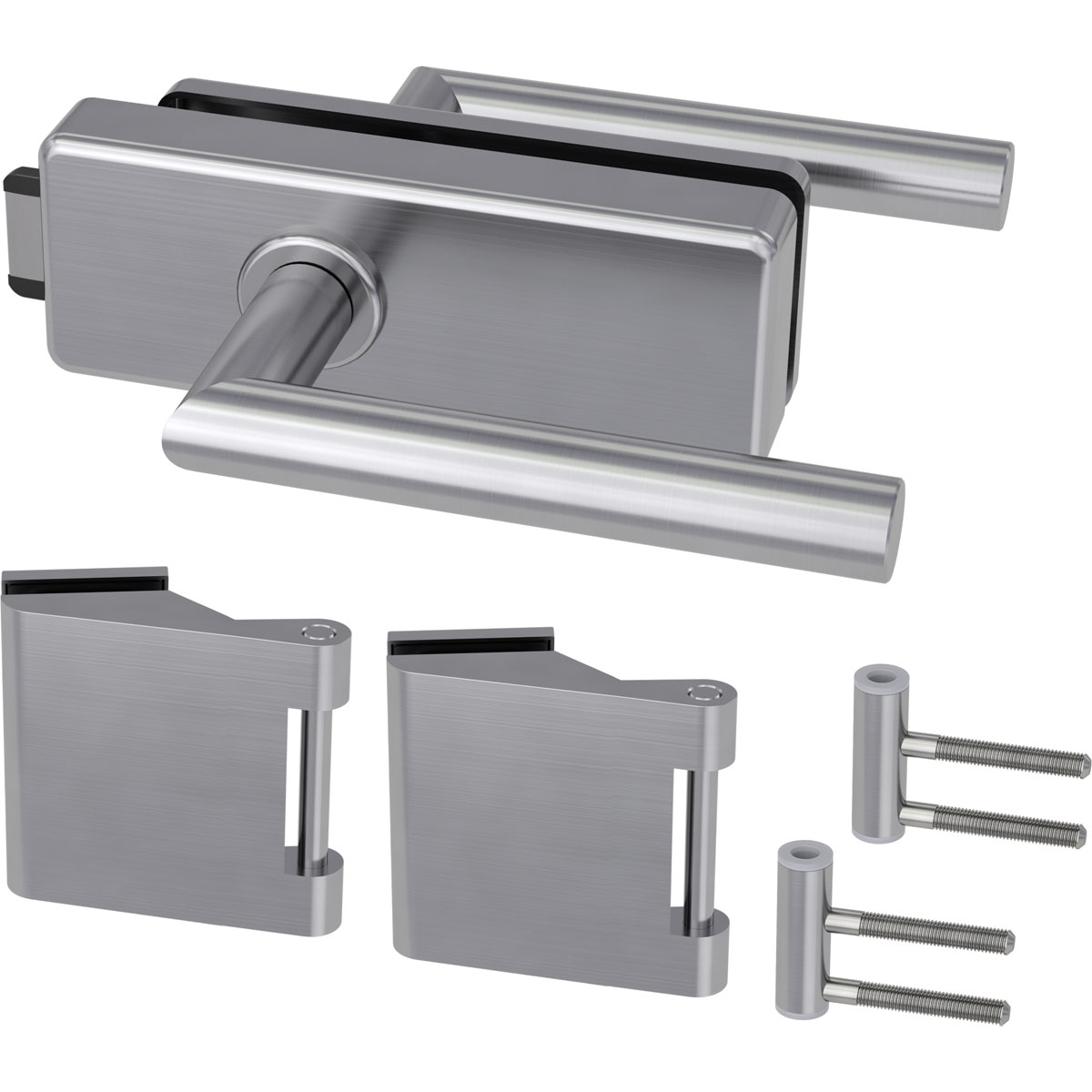 Glastürbeschlagset SKS 61 SMART unverschließbar