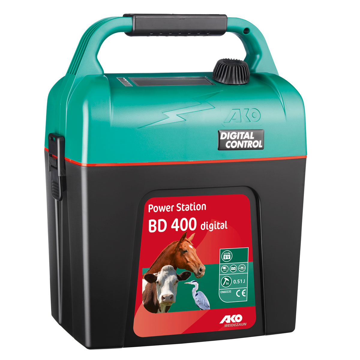 Powerstation-Batteriegerät BD digital 400 9 V schwarz-grün Bild 6