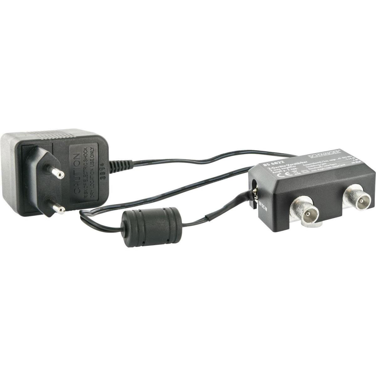 Schwaiger Zweigeräteverstärker 8 dB Bild 2