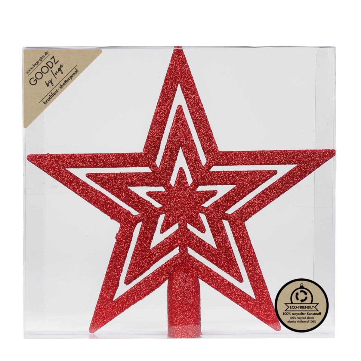 Sternspitze 19cm Festive Red