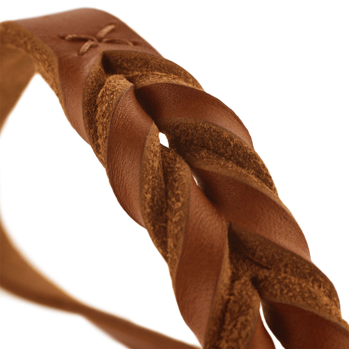 Hunter Dressurhalsung Solid Education cognac Größe M-L Bild 9