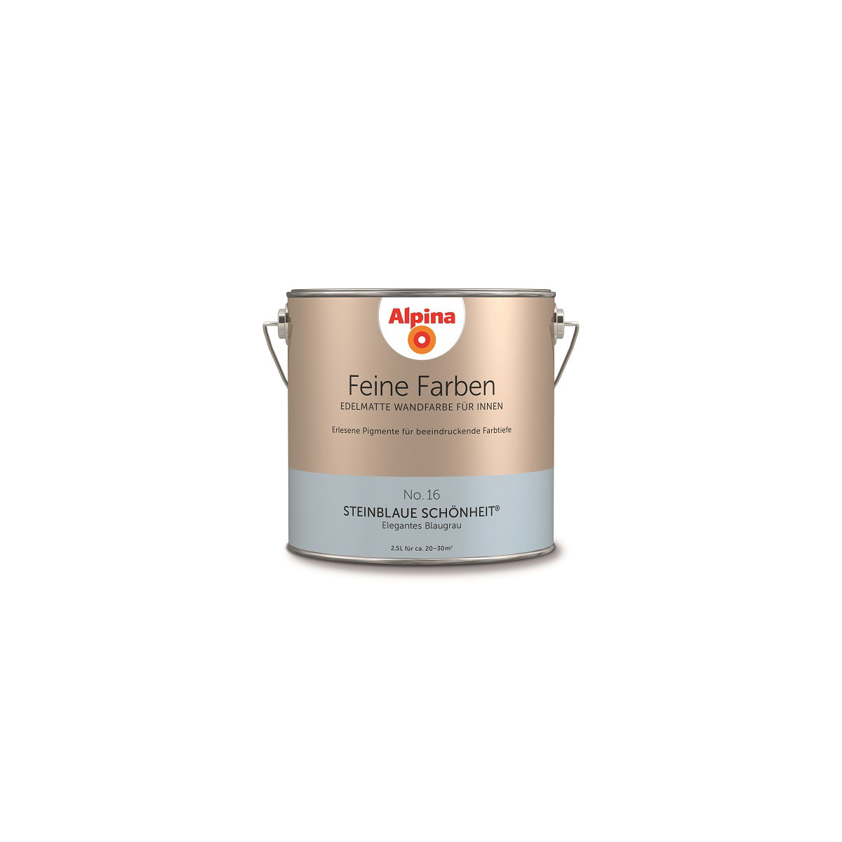 Alpina Feine Farben Steinblaue Schönheit 2,5 L
