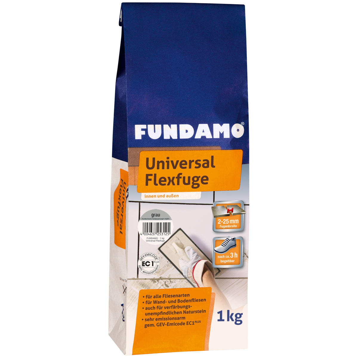 Fundamo  Universal Flexfuge 1kg anthrazit