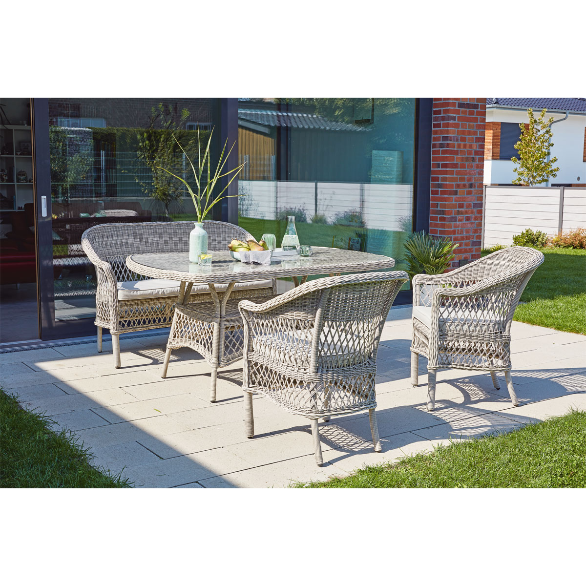 Haveson Gartentisch Heaven sand Bild 3