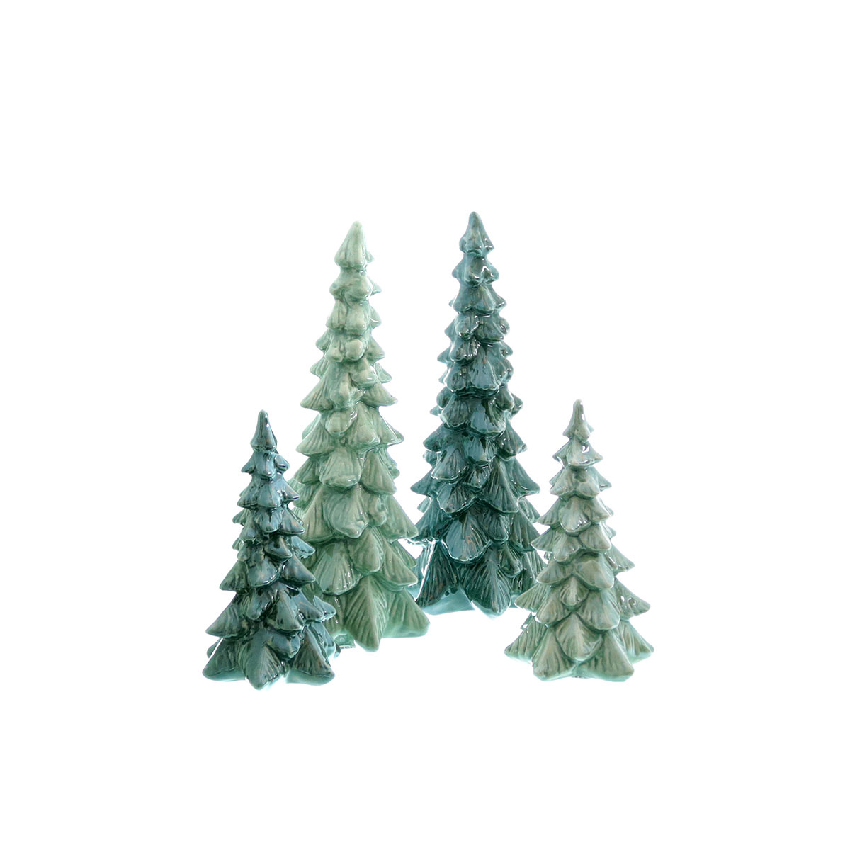 Dekotanne 20,5cm grün Bild 2