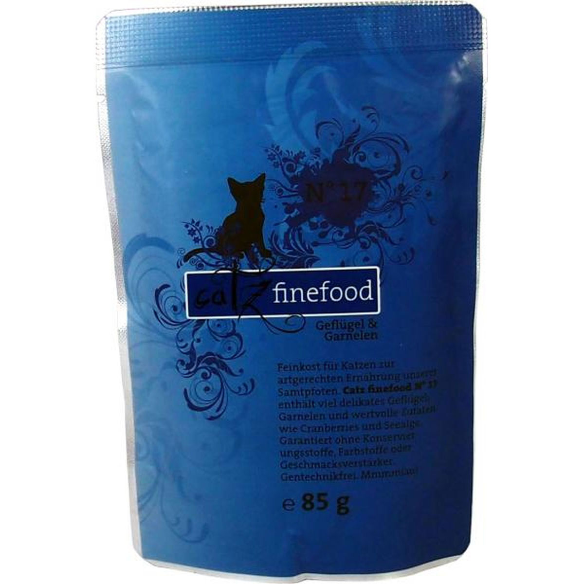 Catz finefood PortionsbeutelNo.17 Gefl Garnele 85g