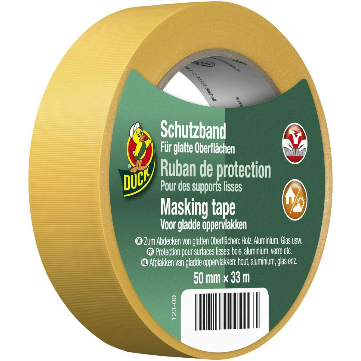 Duck Schutzband quergerillt 33 m 50 mm