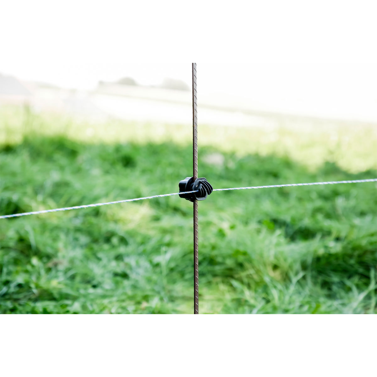 Federstahlpfahl Einzelspitze 107 cm braun 10 Stück Bild 2