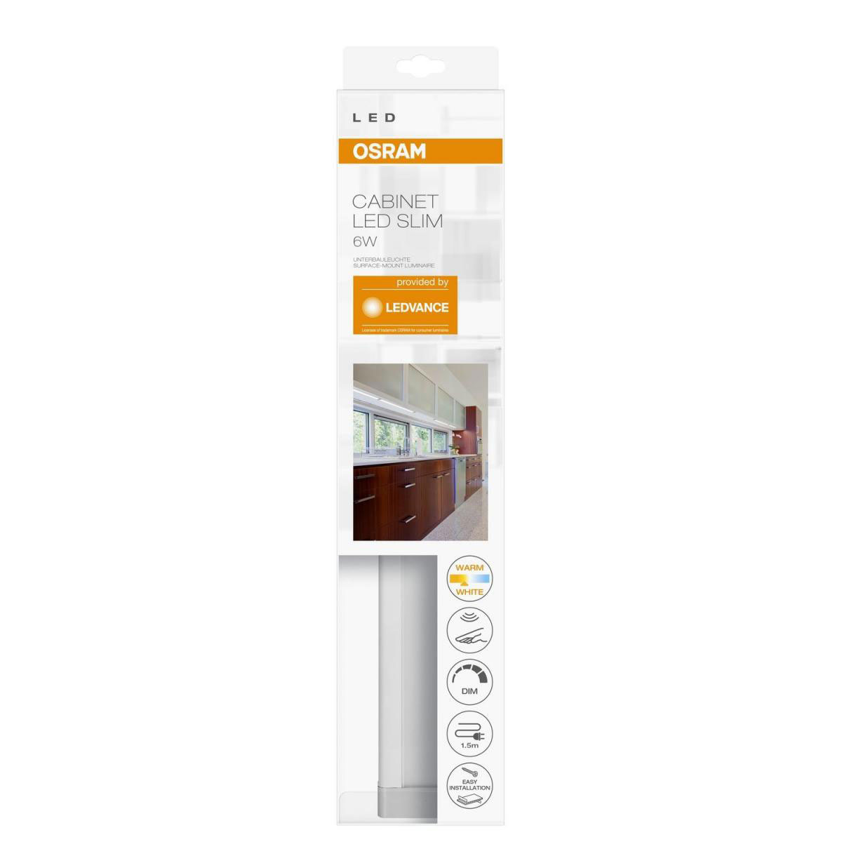 Osram LED-Leuchte Cabinet Slim 6W weiß Bild 2