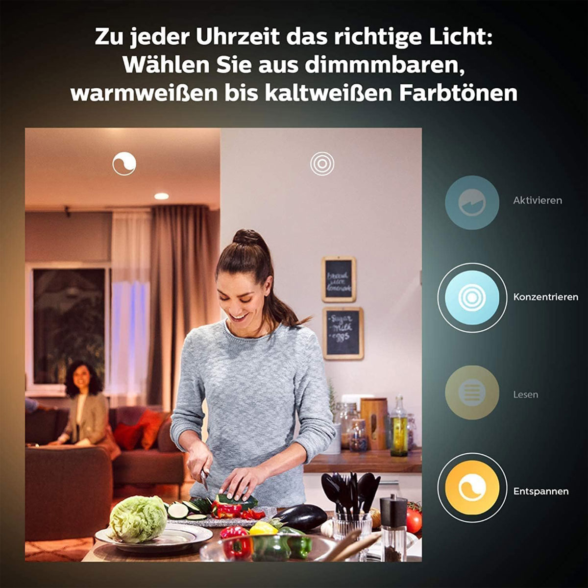 Philips Hue LED-Reflektor White und Color Ambiance GU10 5,7W Bild 10