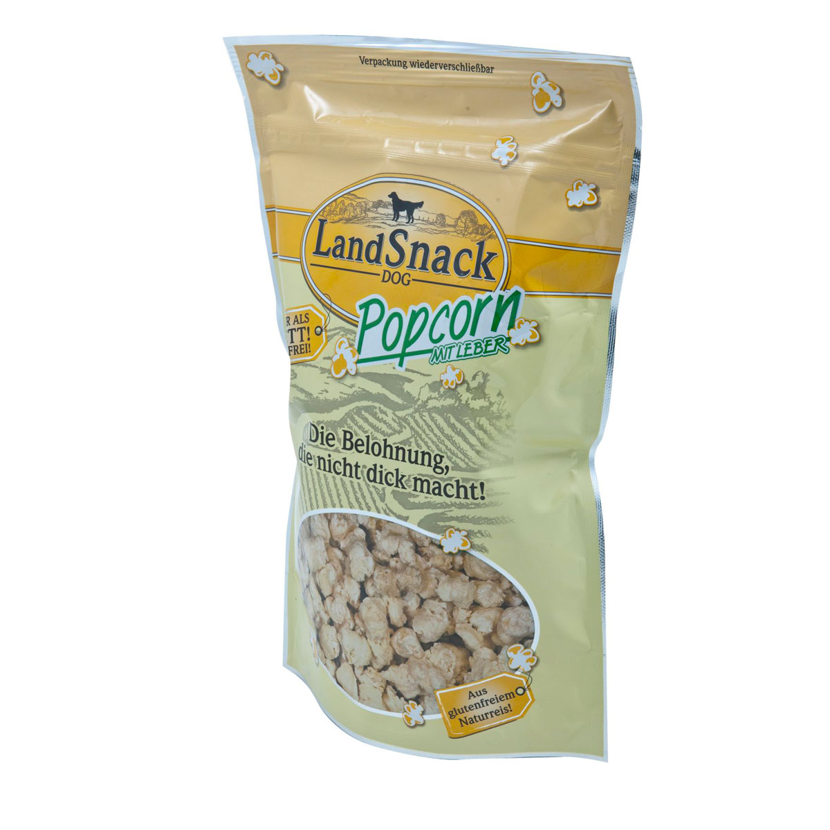 Landsnack  Popcorn mit Leber 100g