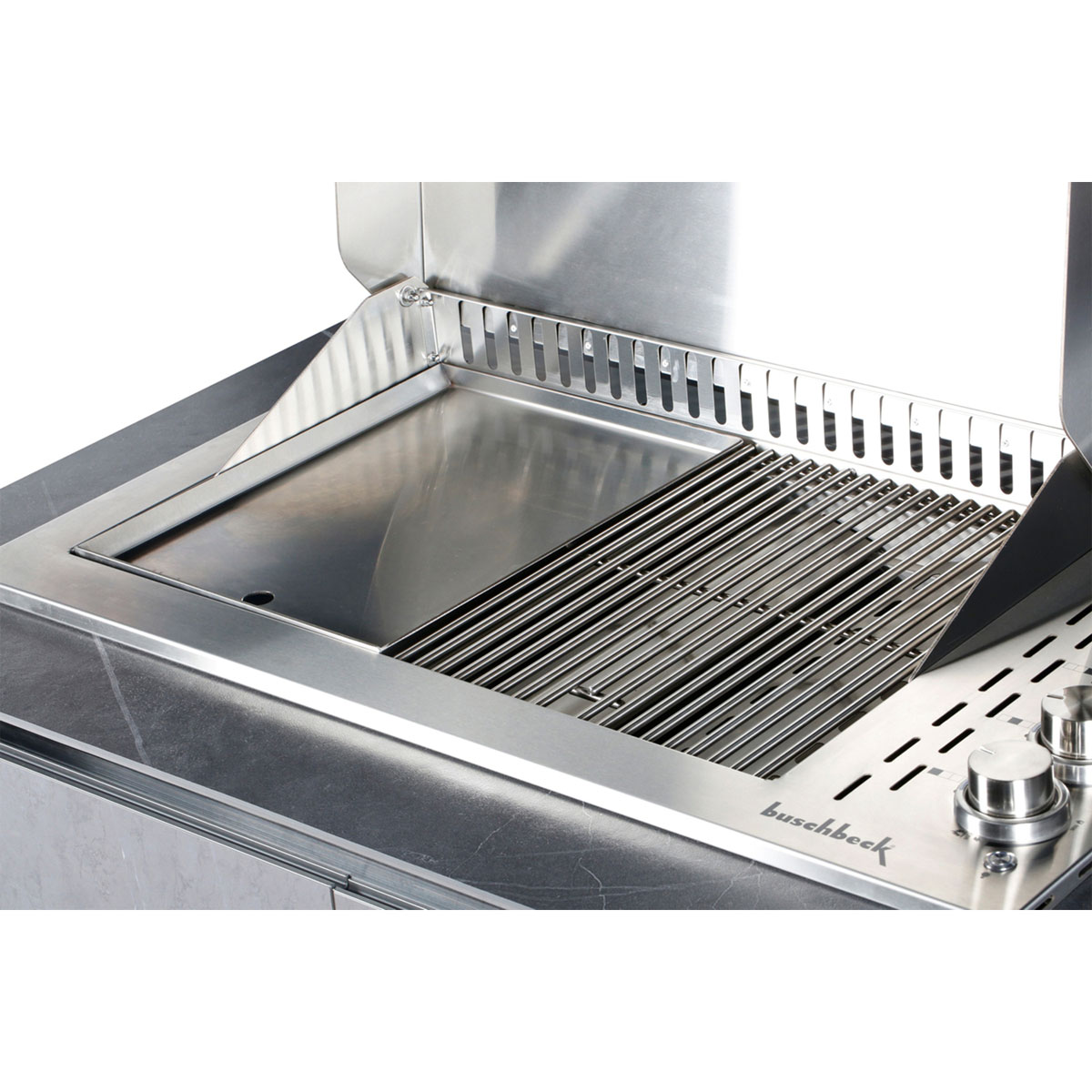 Buschbeck Outdoorküche Derby 253x110x143cm Keramikverkleidung anthrazit Bild 8
