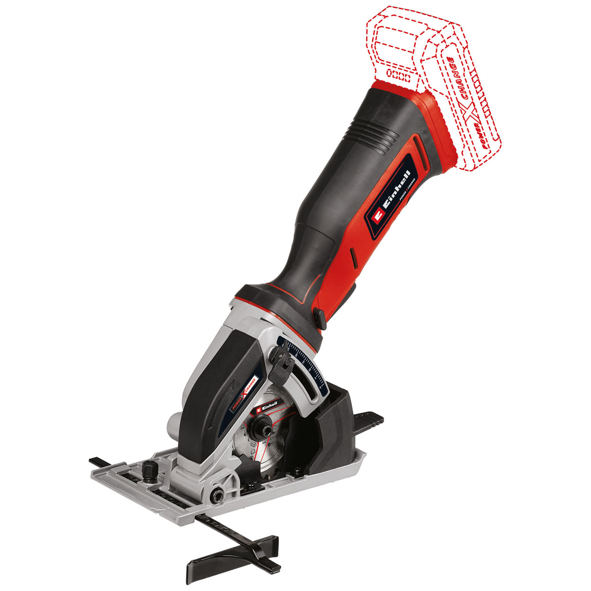 Einhell Akku-Mini-Handkreissäge TE-CS 18/89 Li-Solo