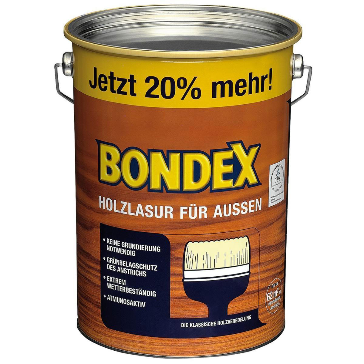Bondex Holzlasur für Außen Oregon Pine 4,8 L