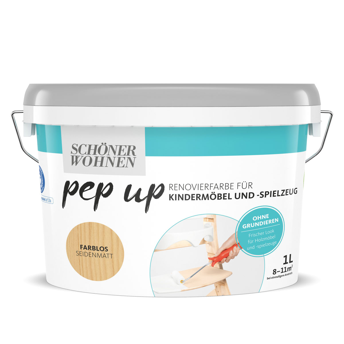 Schöner Wohnen Farbe  Kindermöbellack farblos 1 Liter