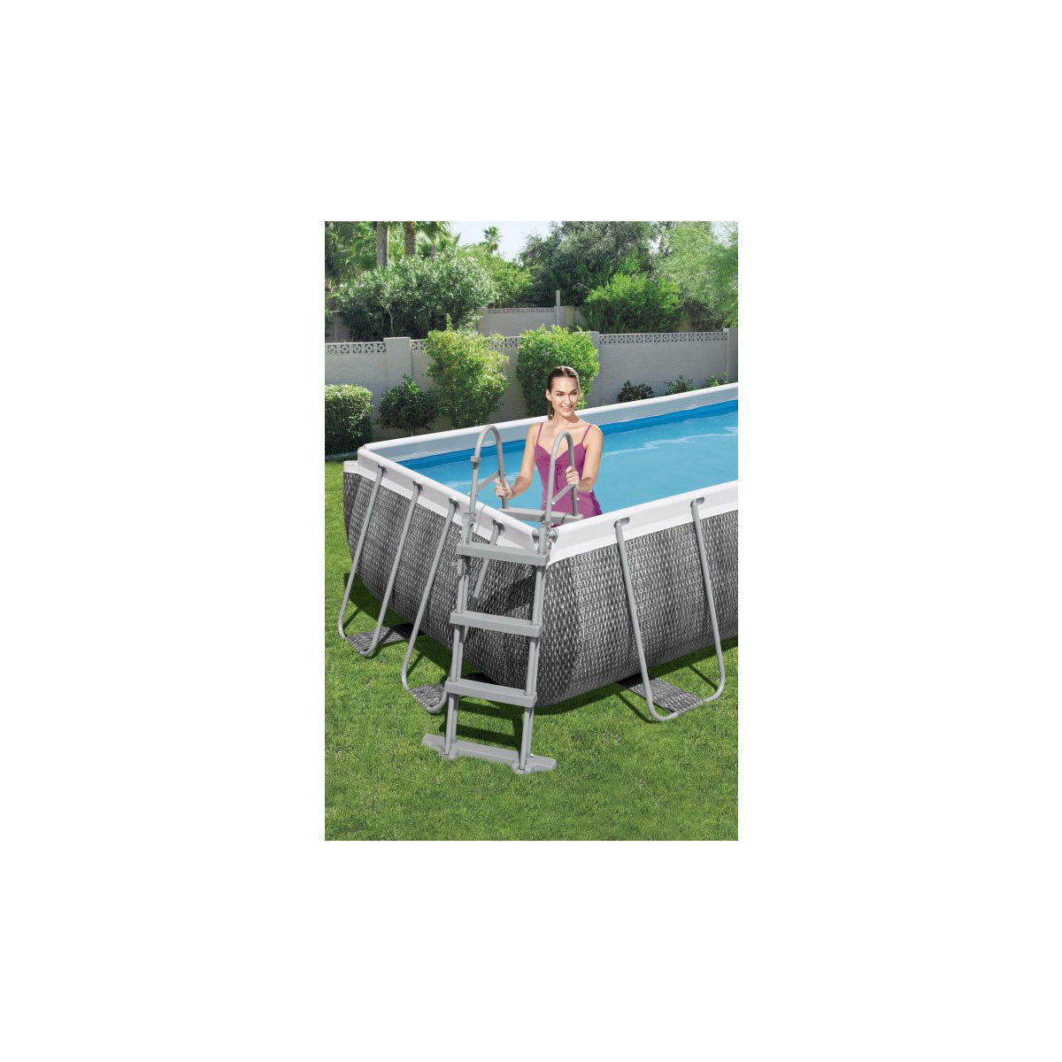 Bestway ® Power Steel™ Frame Pool Set mit Filterpumpe 404 x 201 x 100 cm Bild 8