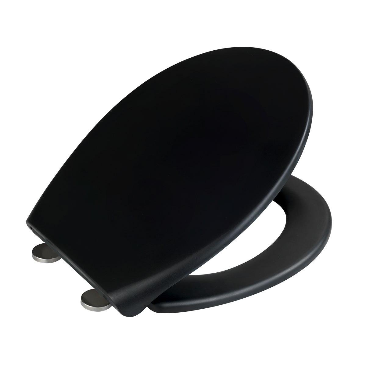 Wenko Premium WC-Sitz Ikaria schwarz mit Absenkautomatik Bild 3