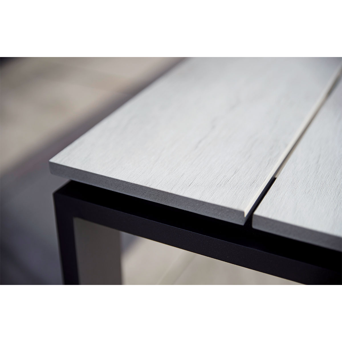 Haveson Gartentisch Madeira grau 210 x 75 x 100 cm Bild 7