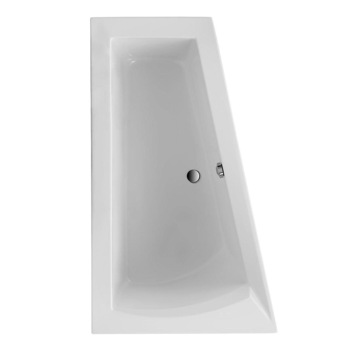 Ottofond Badewanne Galia I Modell B 170 x 100 x 65,5 cm weiß