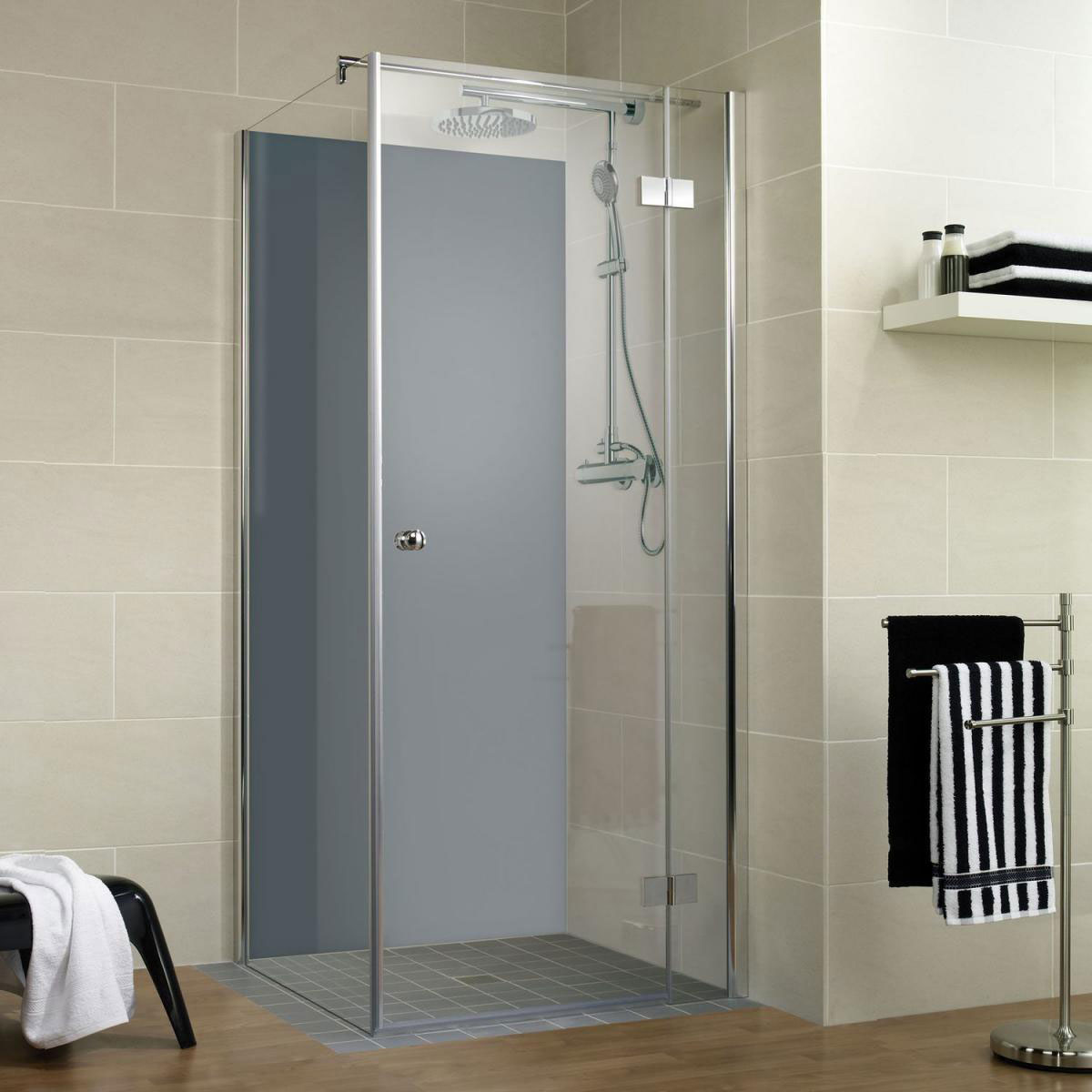 Schulte Duschrückwand Decodesign-Set Erweiterung 900 x 2100 mm anthrazit