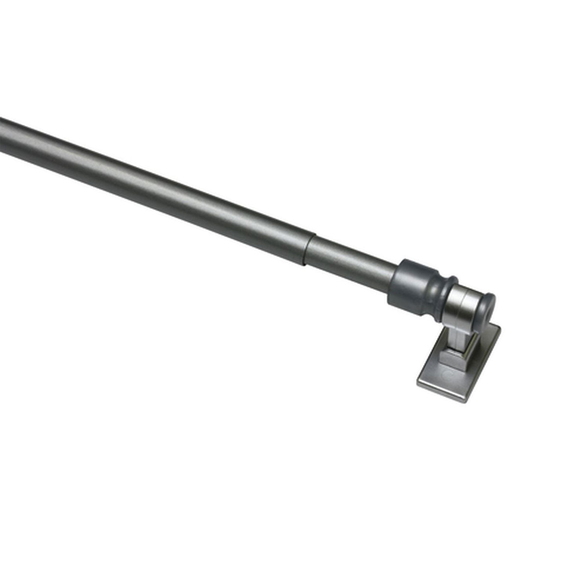 Gardinia Caféhausstange California Durchmesser 12 mm 50-85 cm silber-matt