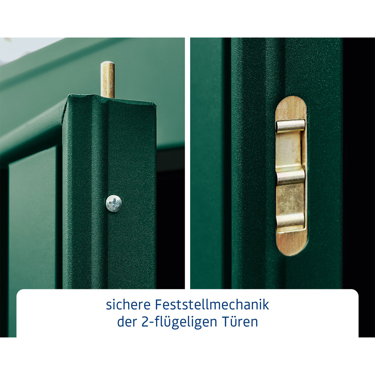 EcoStar  Gerätehaus Trend-PTyp 1RAL6005 1 flg Bild 5