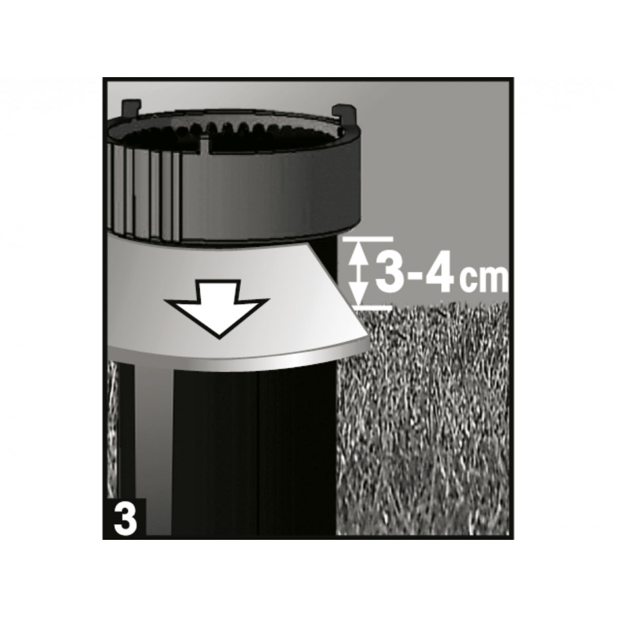 Leifheit Zentrierbodendübel für Wäschespinnen Bild 4