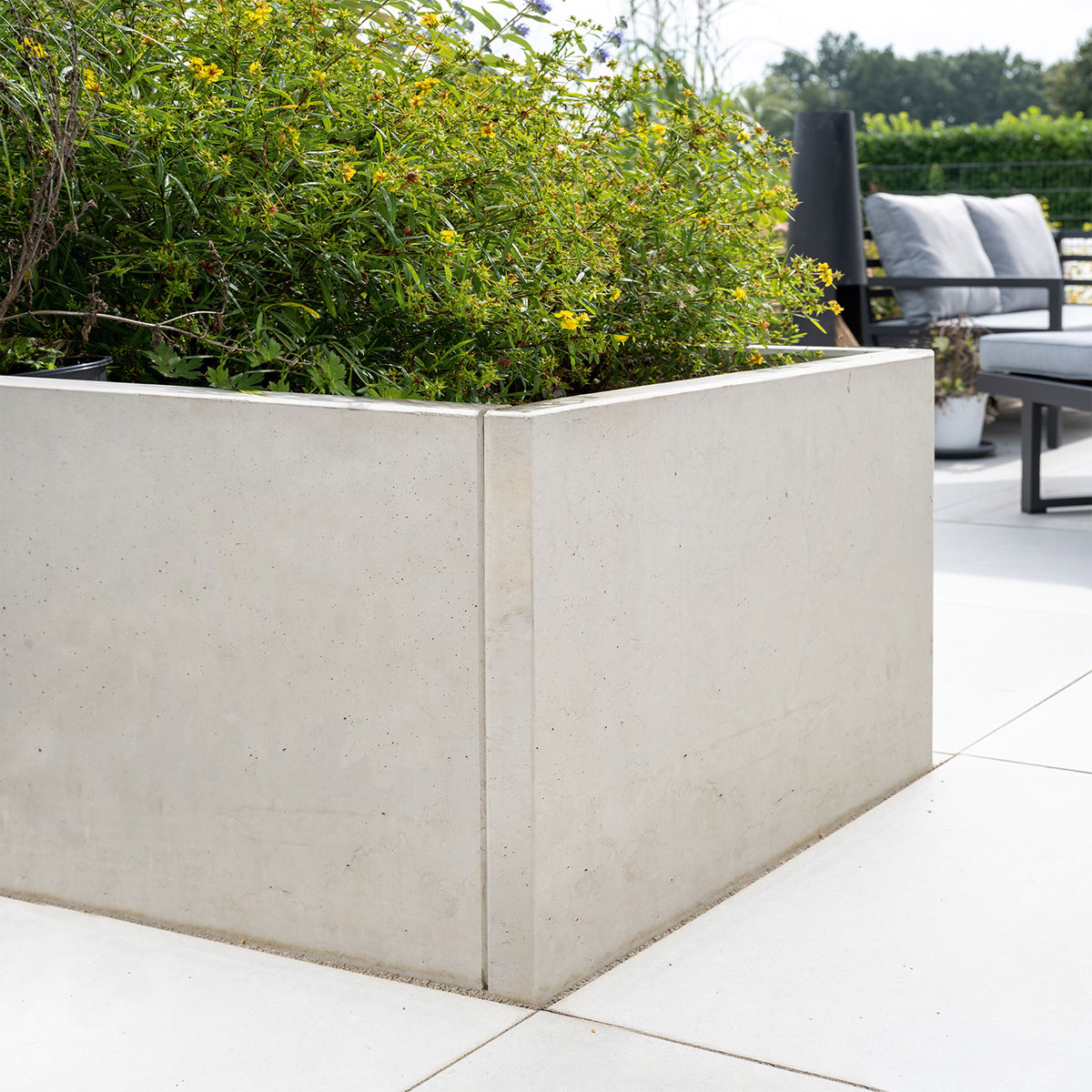 Diephaus  L-Stein Sichtbeton grau 40 x 100 x 30 x 5 cm Bild 2