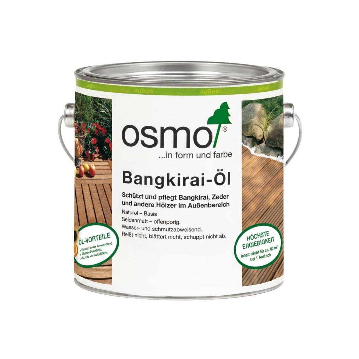 Osmo Bangkirai-Öl Dunkel 2,5 L Bild 2